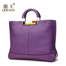 Оригинальная Фиолетовая Сумка для женщин, сумки из натуральной кожи, женские дизайнерские сумки от известного бренда, женские сумки высокого качества