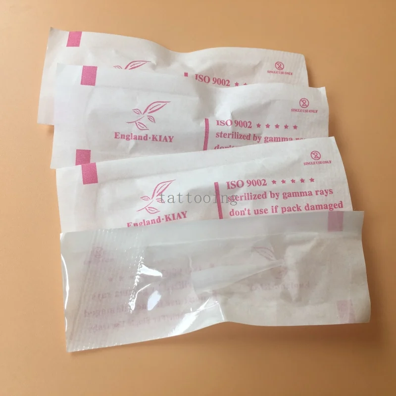 500pcs 1RL Permanent Makeup Giant Sun Needle Caps 5mm Diameter 2.5 Length Eyebrow Tattoo Needles Tips