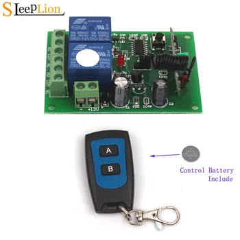

Sleeplion 12V 2CH 433MHz Remote Control Switch Digital Remote Switch 12V 2Channel Module Light Electric Garage Door 315Mhz
