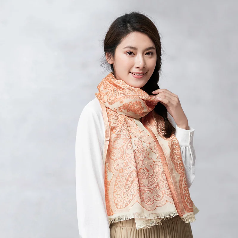 

INMAN 2019 Spring New Arrival Elegant and Intelletual Lady Wind Proof Air Conditioners Use Neck Protect Scarf