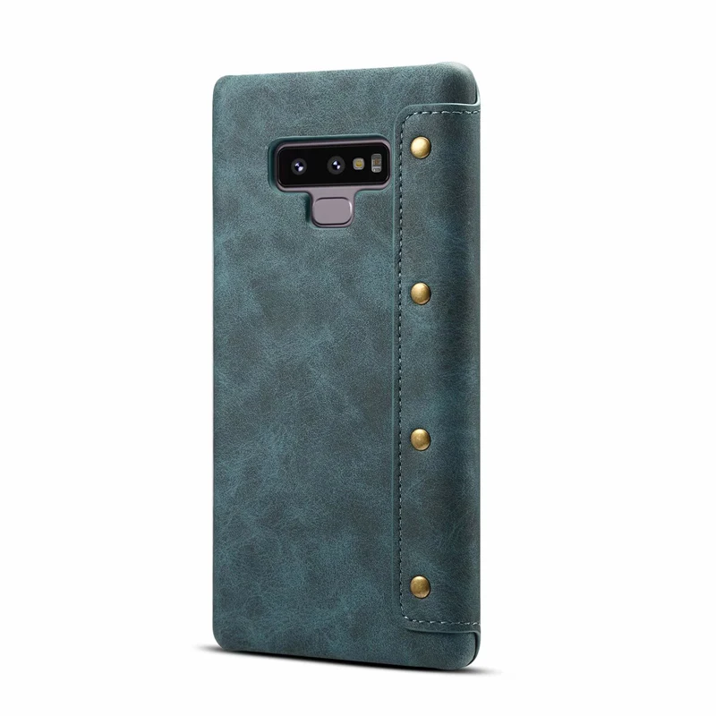 Винтажный чехол кошелек для Samsung galaxy Note9 деловой Чехол сумочка GalaxyNote 9 держатель