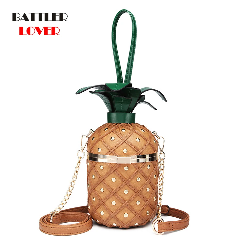 Pineapple Shape Bags for Women 2019 Bags Women Handbag Bolsa Feminina Shoulder Messenger Bag Luxury Handbags Women Bag Designer