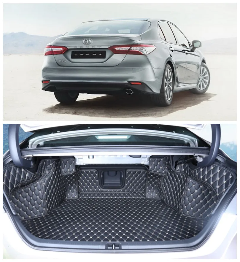 Для TOYOTA CAMRY 2018 2019 2020 2021 высокого Класс полный задний багажник Грузовой коврик