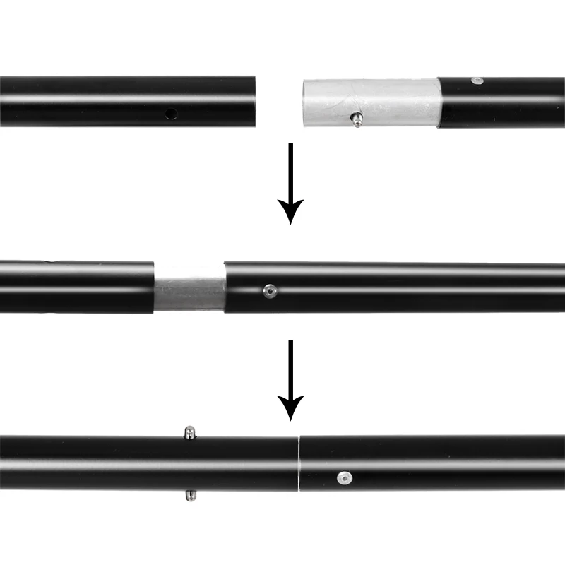  Photography 2*2M Photo Background Stand Support System Kit for Photo Studio Muslin BackdropsPaper a