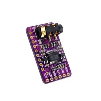 

WQScosea Q8S-208 I2S PCM5102 DAC Decoder Player Audio Board Module Sound Card Line out Stereo Jack Than ES9023 PCM1794