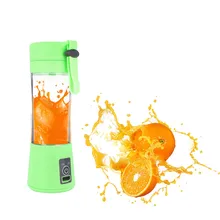Портативный 380 мл USB электрическая соковыжималка для фруктов ручной блендер для приготовления смузи Перезаряжаемые мини Портативный сока чашка, бутылка для воды