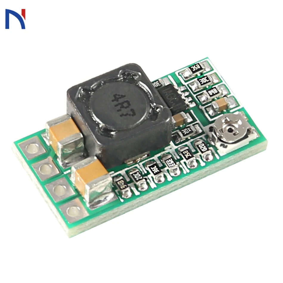 Mini DC 12 24V To 5V 3A понижающий модуль питания преобразователь напряжения регулируемый