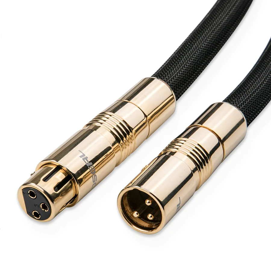 Choseal 30 летие QS994 XLR кабель для мужчин и женщин HIFI одиночные Кристальные медные