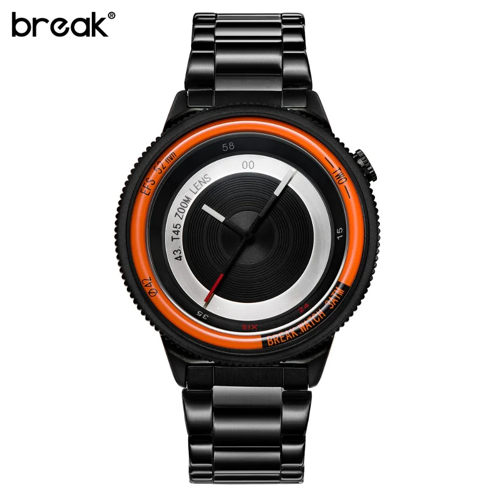Goede Breken Merk Originele Nieuwe Unieke Luxe Vrouwen Unisex Fashion Casual Sport Cool Quartz Camera Fotograaf Creatieve Horloges
