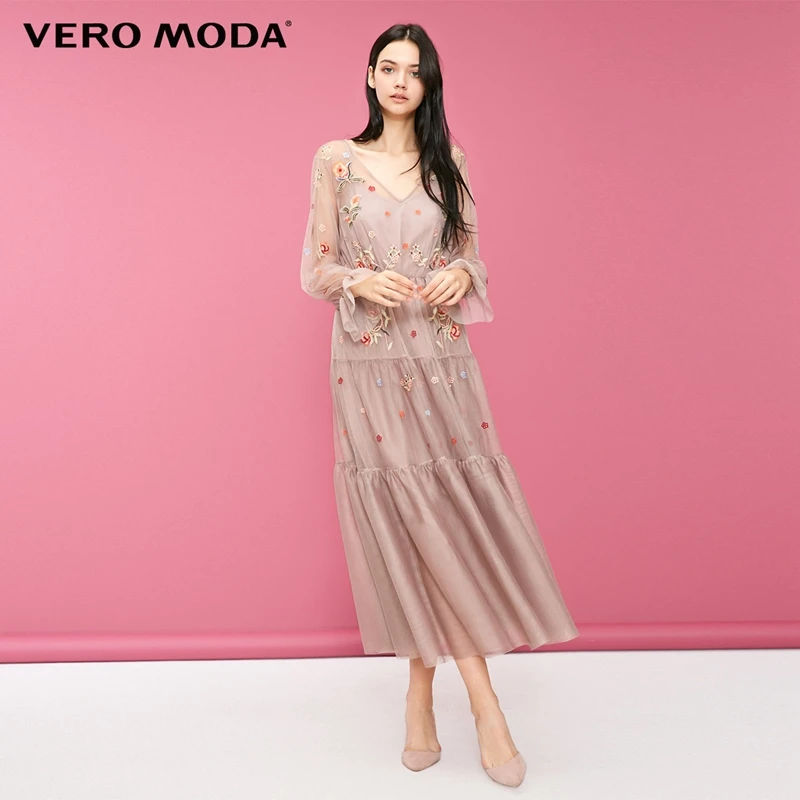 

Vero Moda Two-piece Print Sleeves Dress Maxi/Long Dress 2019 | 31847D518