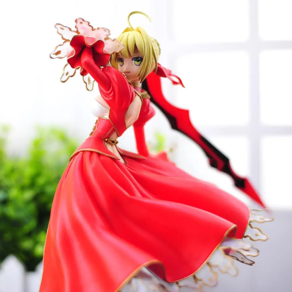 Fate Stay night Fate Saber NERO CLAUDIUS BJD Figure Model Toys Figma 370 (6)