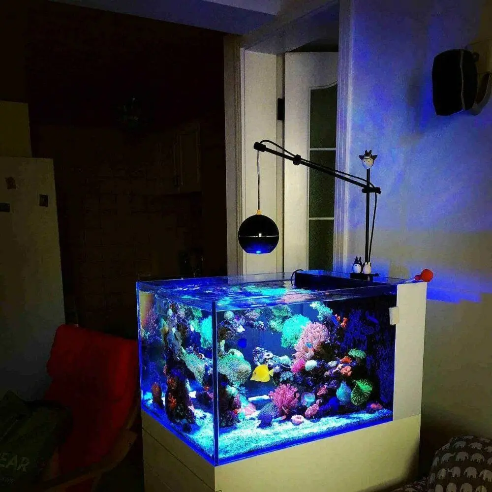 Морской воды рифовый светодиодный светильник Wi Fi функция морской коралловый бак