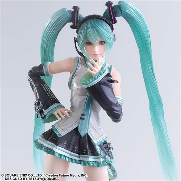

Play Arts 24cm Hatsune Miku Action Figure Toys