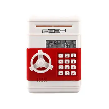 

Children's Money Saving Bank Deposit Box Intelligent Voice Mini Safe and Coin Vault for Kids with Pass Code