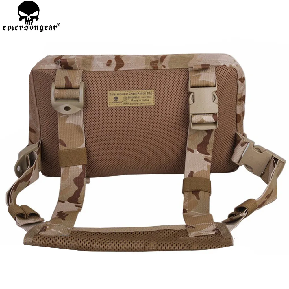 Сумка EMERSONGEAR EDC нагрудная сумка для инструментов Recon боевой тактический жилет