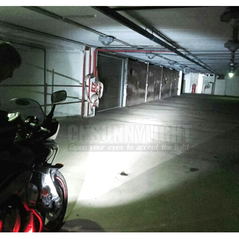 CNSUNNYLIGHT Motorcycle LED Headlight Spotlight 18W 2700Lm Super Bright White Moto Fog DRL Headlamp Hunting Driving Spot Lights (17)