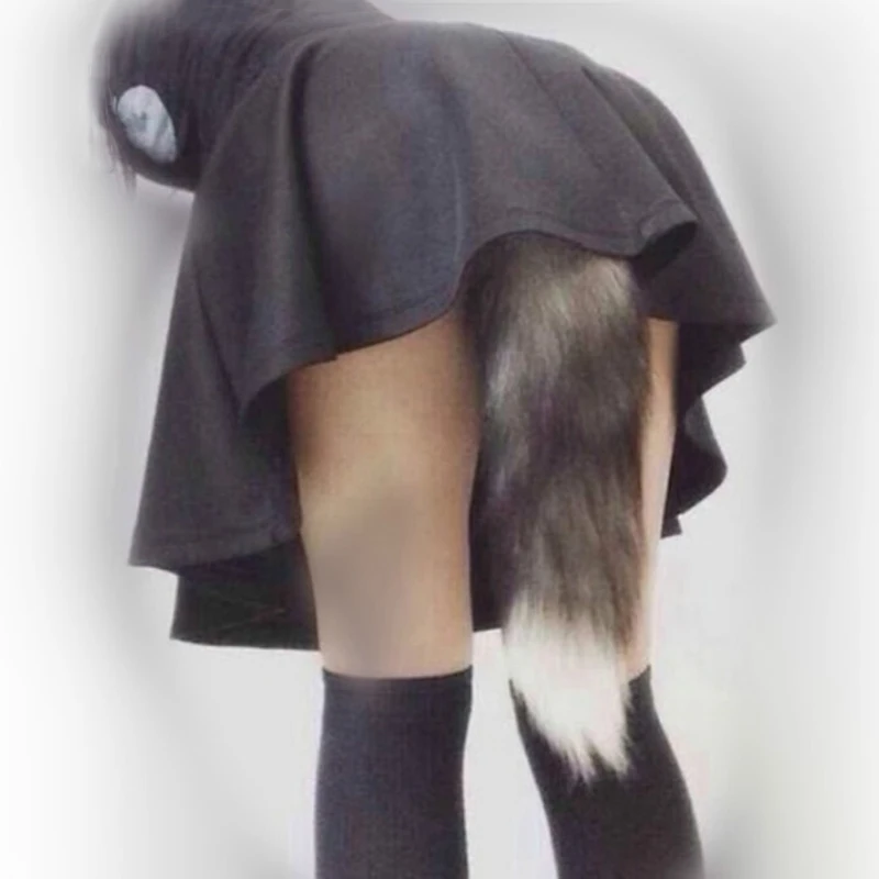 2018 Hot Aluminum Alloy Anal Plug Fox Tail Butt Plug Anal Sex Toys Anal Tail Plug Unisex Halloween props Couples life flirting