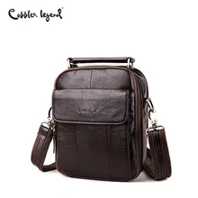 Cobbler Legend Men Messenger Bags Top Genuine Leather Designer Handbags Man Shoulder CrossBody Bag Male Quality Mens Bag Cowhide cobbler legend genuine leather men bags flap casual handbags male shoulder crossbody bags messenger men leather bag top handle