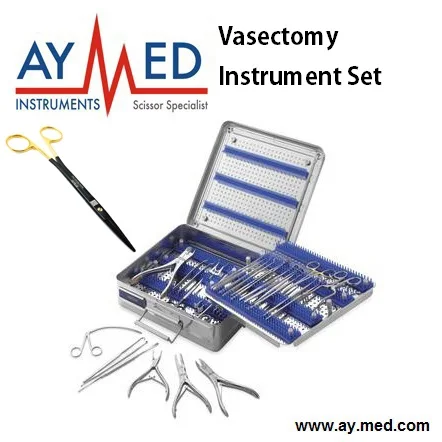 

Premium Quality Vasectomy Instrument Set - Surgical Surgery Scissors