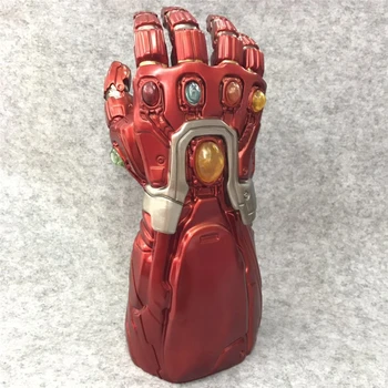 

Avengers Infinity War Iron Man Gloves Thanos Gloves Infinity Gauntlet PVC Action Figure Anime Superheroes COS Props Toys Doll