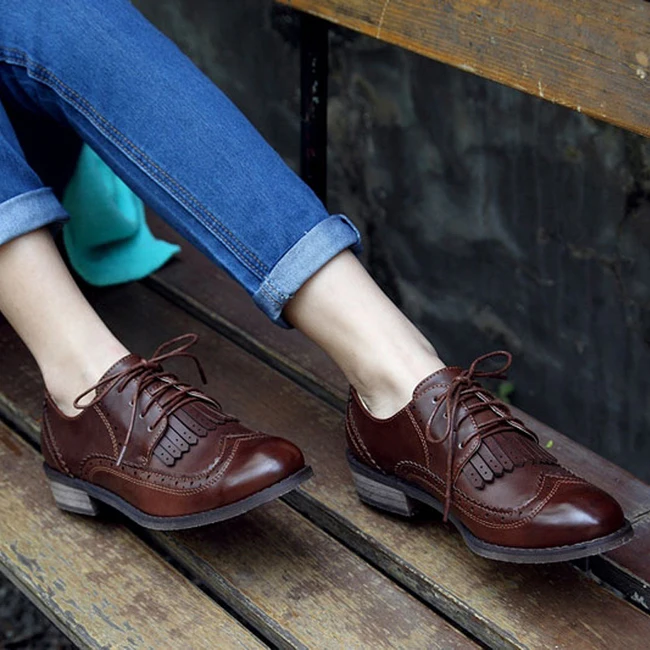 chaussure richelieu plate femme,Femme Bronx Chaussures Richelieu Plates En Cuir Bordeaux Achat