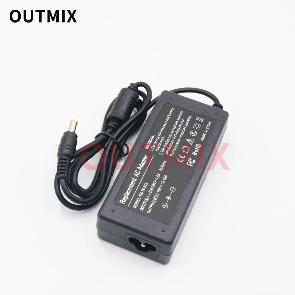 

19V 3.16A 5.5*3.0mm Laptop Adapter Charger For Samsung Notebook R58 R23 R540 R429 R23 RV411 R440 R430 R528 R478 Power Supply