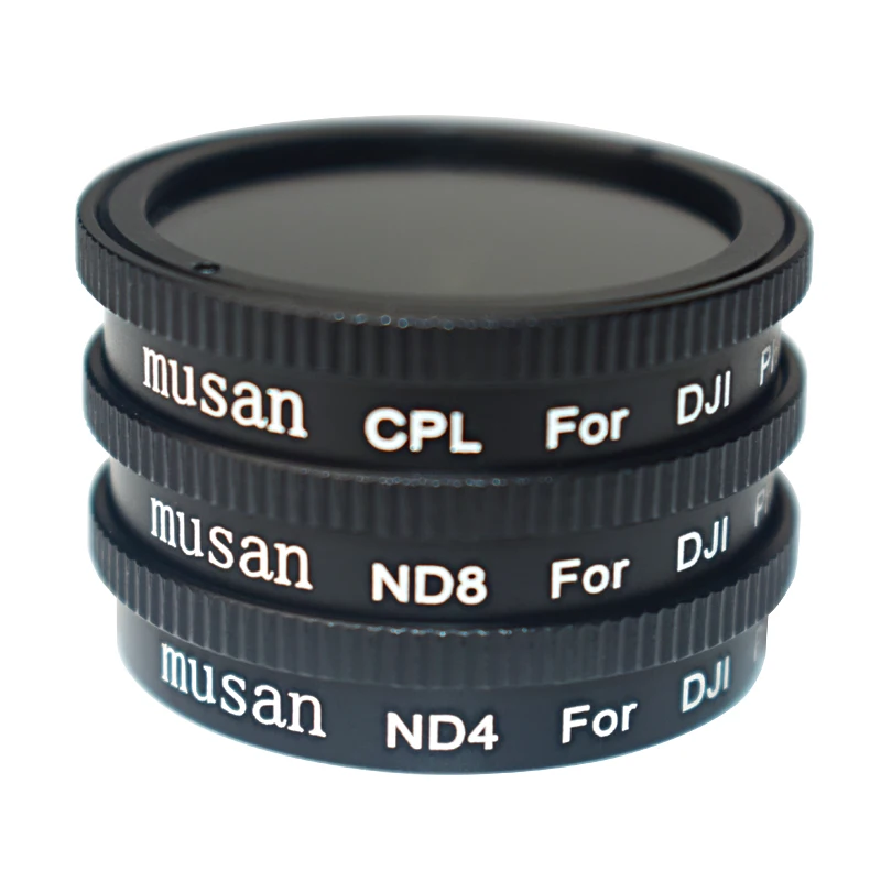Фильтр объектива протектор CPL+ ND4+ ND8 фильтр Дрон аксессуары для DJI Phantom 3SE/3 стандарт/Pro/Advanced/Phantom 4 стандарт