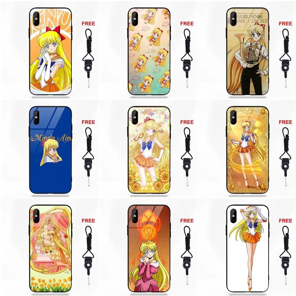 Vvcqod Мода Сейлор Мун Венера Flexibles для Apple iPhone 5 5C 5S SE 6 S 7 8 Plus X XS Max XR | Мобильные