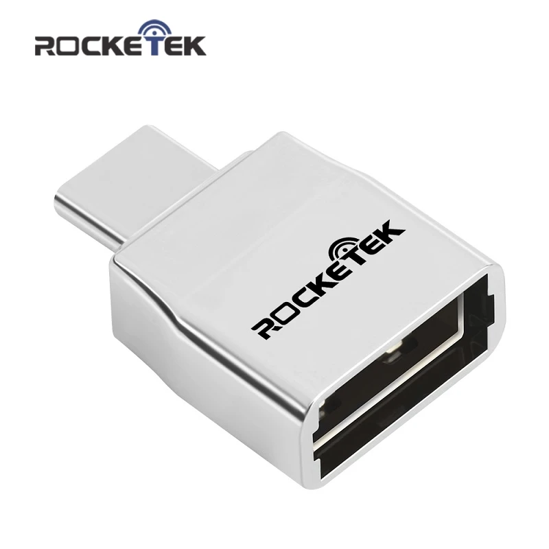 

Rocketek high quality USB 2.0 to Type c OTG adapter Alumium Phone type-c accessories Connector for Xiaomi Oneplus LG Nexus 5X 6P
