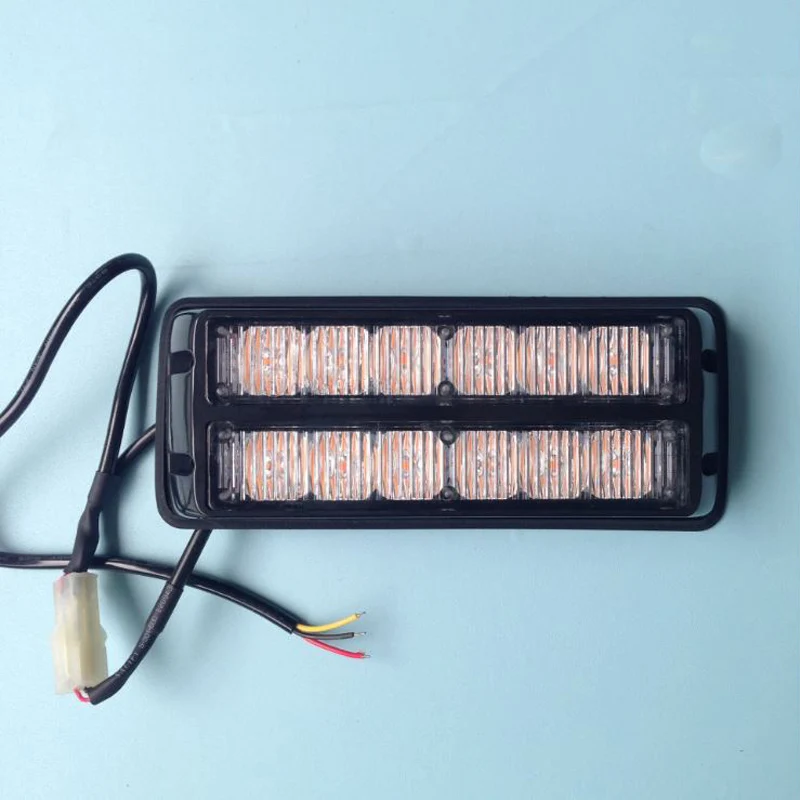 12v/24v Led DRL Daytime running flash light Grill fog warning Engineering Car Beacon safety Hazard strobe work | Автомобили и