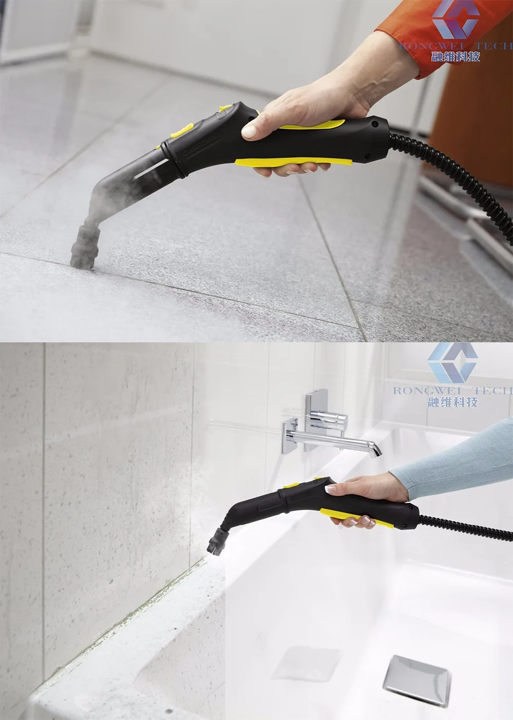 2 шт./лот паровой очиститель кисти круглая щетка для Karcher SC952 SC1052 SC1122 SC1125 SC1402 SC1475 высокого качества