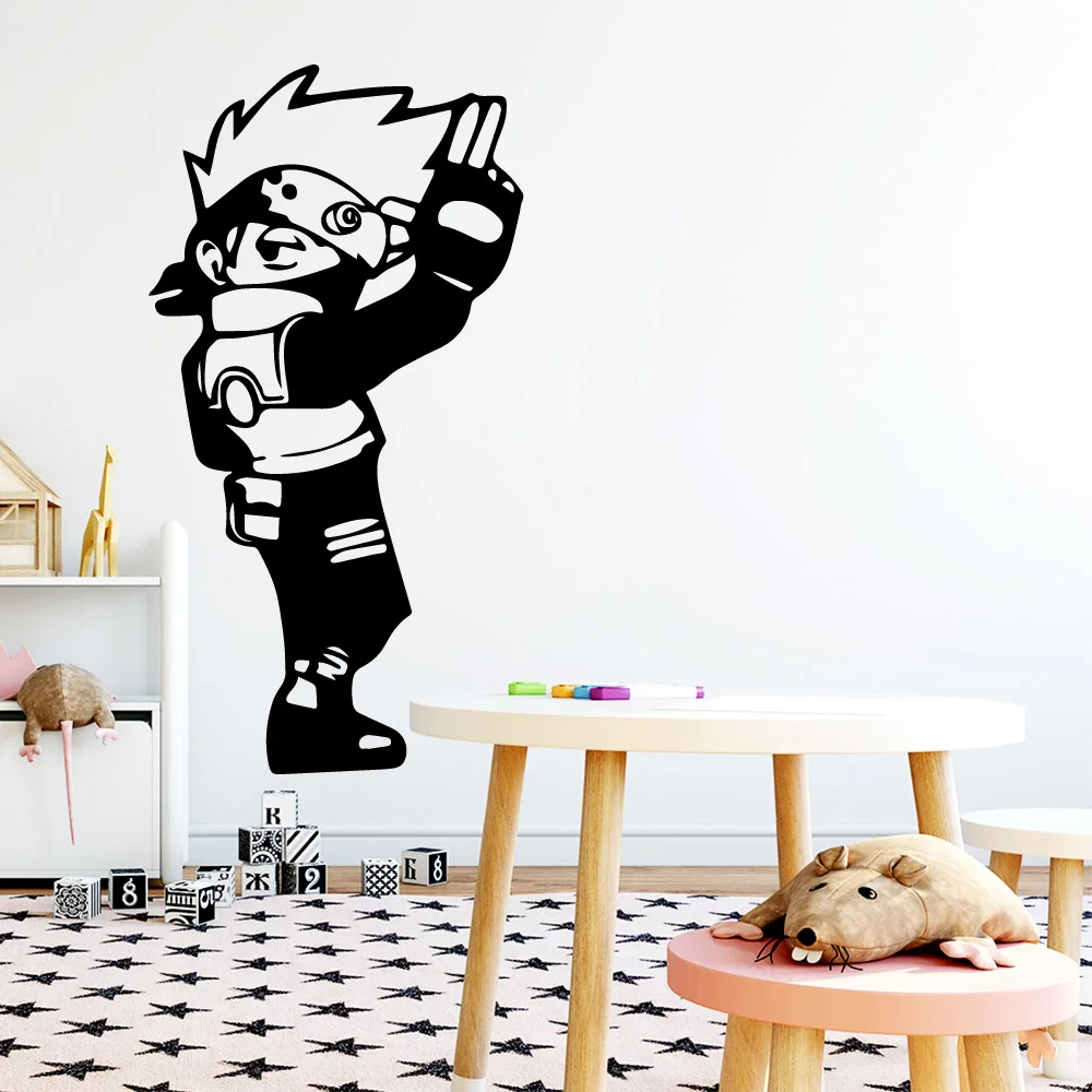 

Drop Shipping Naruto Wall Sticker Home Decoration Accessories Kids Room Nature Decor Art Decor Wallpaper