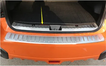 

Car Styling Body Stainless Steel Inner Rear Trunk Bumper Trim Plate Lamp Frame Threshold Pedal 1pcs For Subaru XV 2018 2019