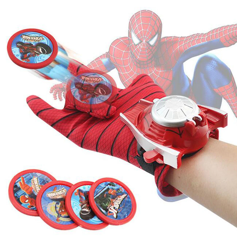 Emeili Guanti di Lancio per Spider-Man Set di Giocattoli da Polso per Lanciatore di Eroi Giocattoli Educativi per Bambini Divertenti Guanti Cosplay in Plastica per Bambini Gioco di Ruolo Emeili Guanti di Lancio per Spider-Man Set di Giocattoli da Polso per Lanciatore di Eroi Giocattoli Educativi per Bambini Divertenti Guanti Cosplay in Plastica per Bambini Gioco di Ruolo