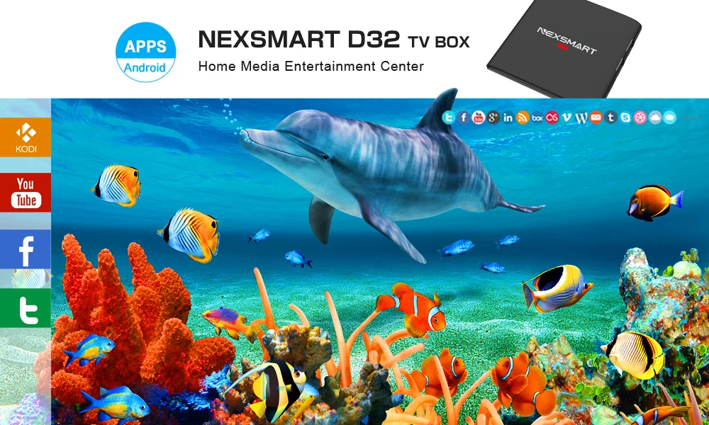 android smart tv box D32 04