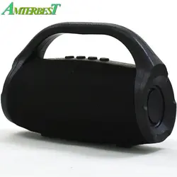 AMTERBEST Мини Bluetooth динамик портативный беспроводной динамик звуковая система 3D стерео музыка объемный Поддержка Bluetooth, TF FM