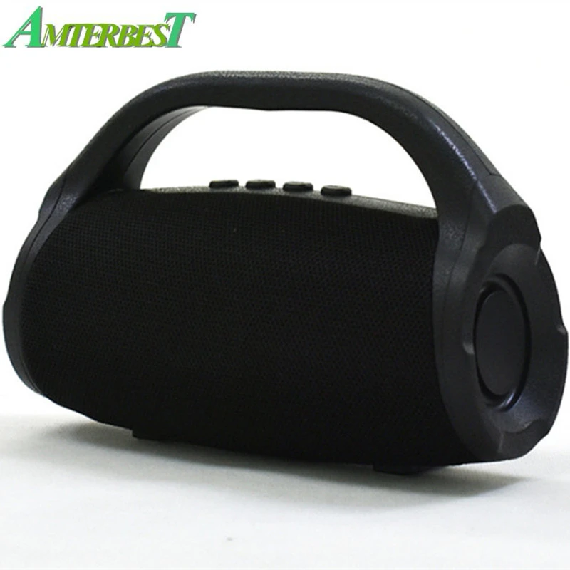 Мини Bluetooth-Колонка AMTERBEST портативная беспроводная акустическая система 3D стерео
