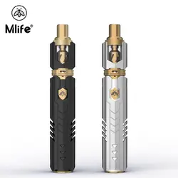 2019 Новые 100% оригинальные Mlife Box Mod Cigarrillo Electronico с 1,8 мл Atomiseur