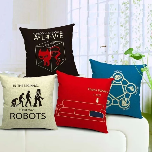 The Bang Theory Cushion Cover This Is Where I Sit Pillow Case The Bang Theory Cushion Cover This Is Where I Sit Pillow Case Sofa