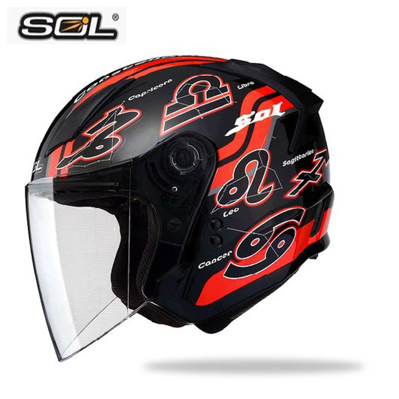 Genuine TaiWan SOL SO 2 Men women Motorcycle Helmet Cross country