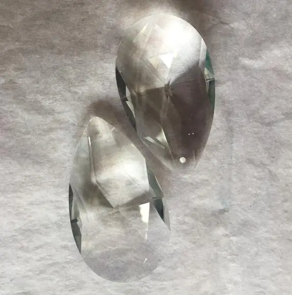 324 шт/партия 50 мм камни в форме капли Penant для люстры детали призмы