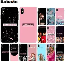 Babaite BLACKPINK LISA Kpop Новое поступление Прозрачный чехол для телефона для Apple iPhone 8 7 6 6S Plus X XS MAX 5 5S SE XR