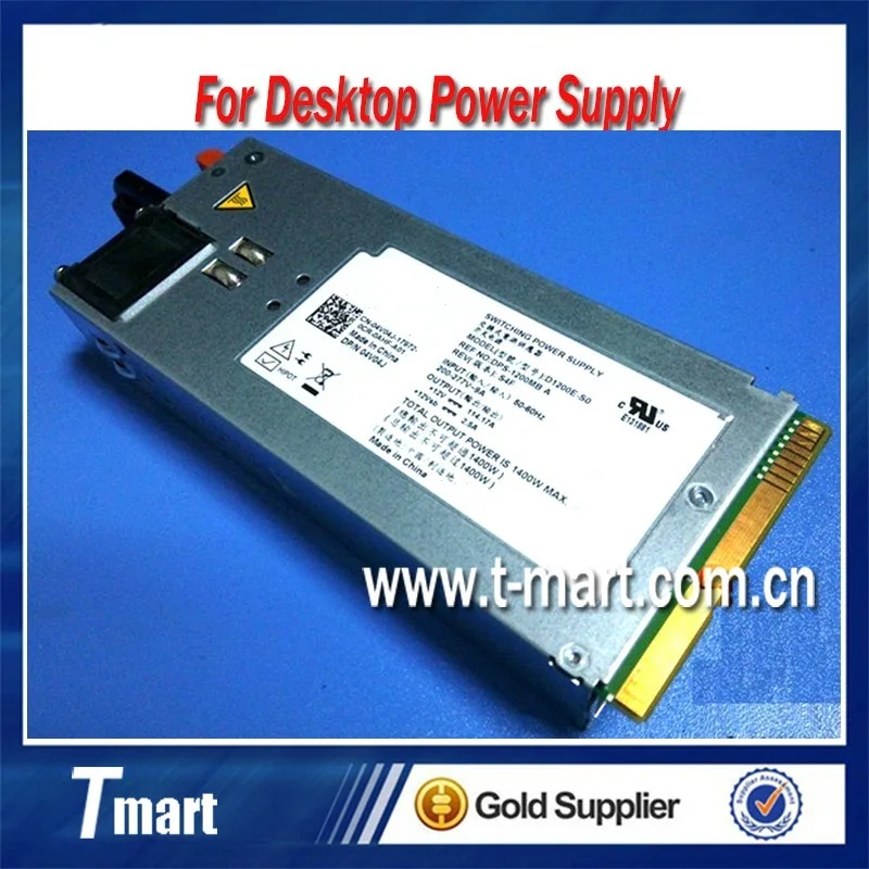 

100% Working Desktop For R910 R510 D1200E-S0 04V04J DPS-1200MB A 1400W Server Power Supply Full Test