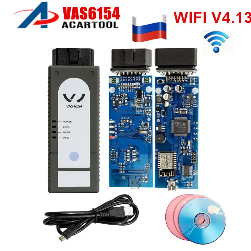 

VAS 5054A Bluetooth VAS 6154 VAS5054A OKI Chip Full Chip Support UDS Protocol Vas5054 Diagnostic Tool ODI-S V4.33 With License