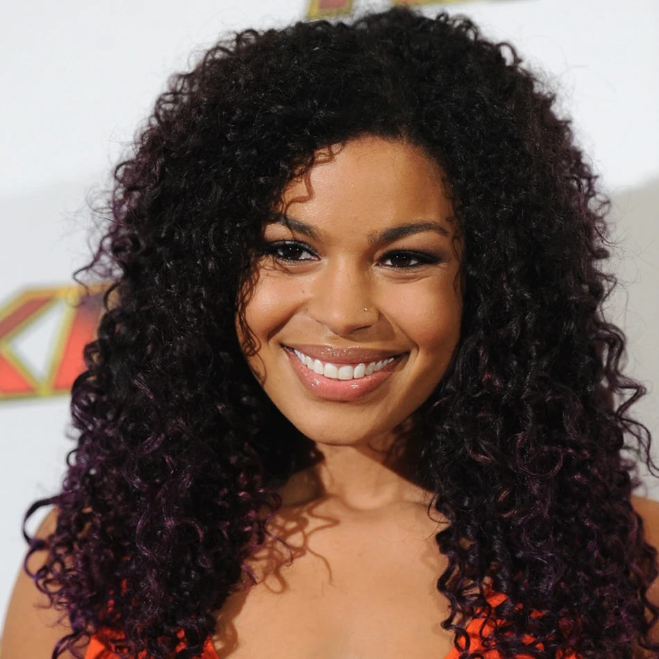 Instaone Brazilian Kinky Curly Glueless Full Lace Human Hair Wigs 100% Human Virgin Hair With Natural Hairline Full Lace Wig