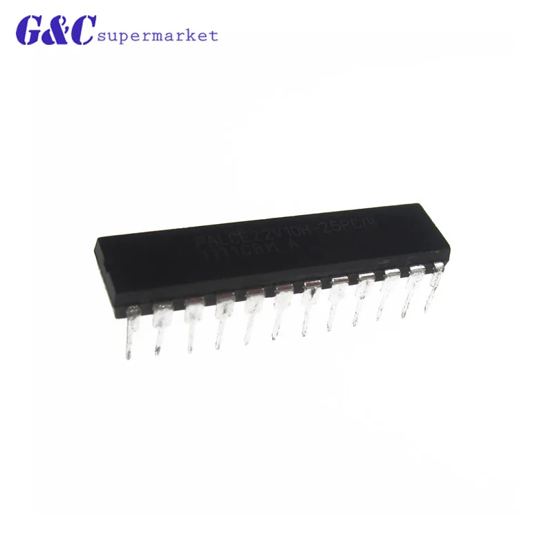 

1/5PCS PALCE22V10H-25PC/4 DIP-24 EE CMOS PROGRAMMABLE ARRAY LOGIC DEVICE IC