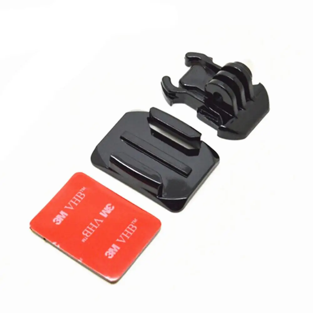 

3in1 Flat Adhesive Sticky Mount + 3M Adhesive Sticker + Horizontal Surface Quick Release Buckle For Gopro 4 3 2 1