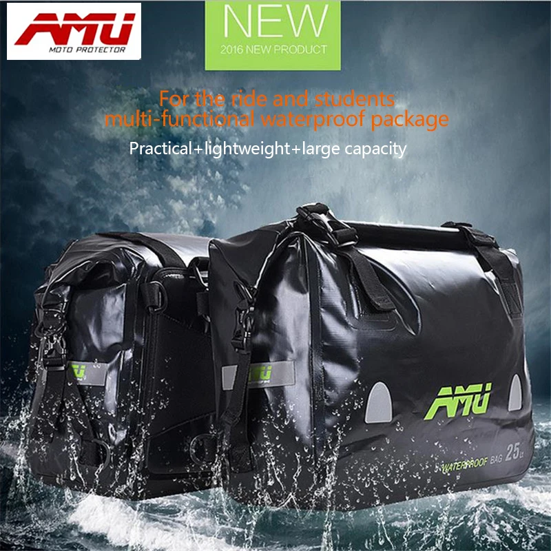 

Authentic AMU Motorcycle Ride Bag Multifunctional Waterproof Bags Side Bags Outer Bag B22