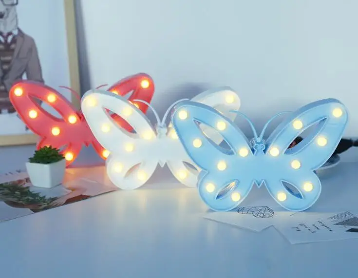 

New arrive Dcoration Light LED Nightlight Children Kids Night Lamp Lights Gifts Random Color