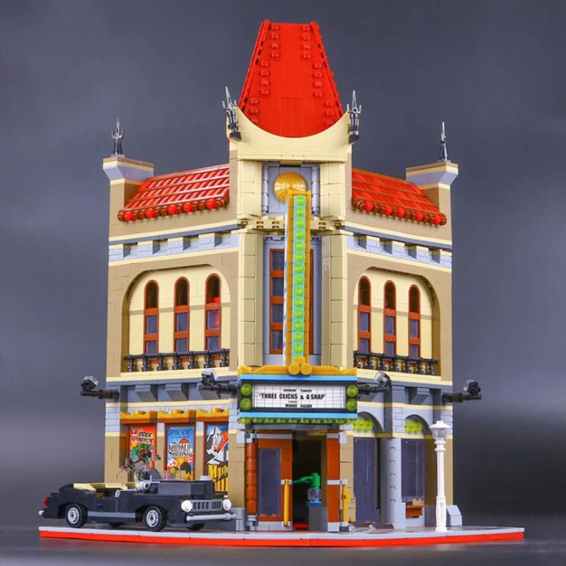 

Creative Street Scene Series 150006 City Building Blocks Replica Chinese Theater Model Building Blocks brick oyuncak toys